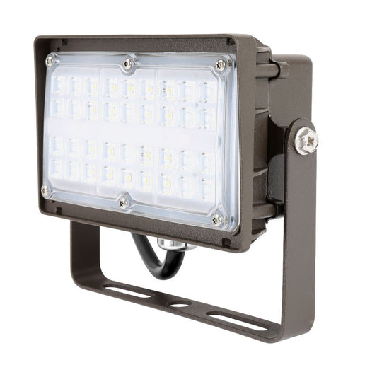 LED Outdoor Flood Style Light - 30W 4,000 lumens 5000K Photocell