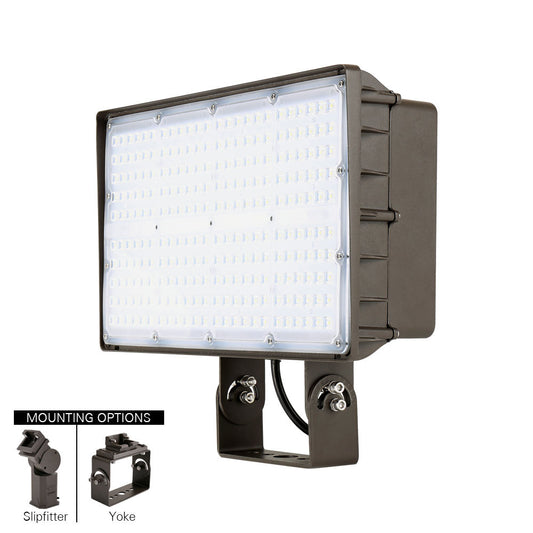 LED Outdoor Flood Light - 200W 26000 lumens 5000K Photocell