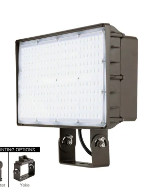 LED Outdoor Flood Light – 200W 26000 lumens 5000K Photocell