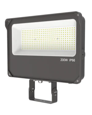 LED Outdoor Flood Slim Style Light – 200W 30000 lumens 5000K Photocell