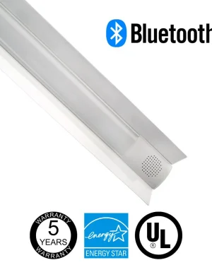 LED Shop Style Light With Bluetooth Wireless Speakers – 50W 3200 lumens 4000K