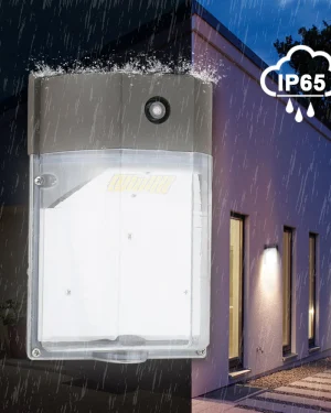 LED Wall Pack Style Light 15W – 2000 Lumens 5000K Photocell