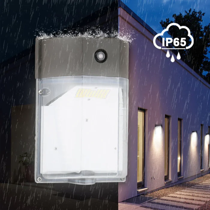 LED Wall Pack Style Light 15W – 2000 Lumens 5000K Photocell