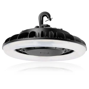 Round UFO LED Bay Style Light Frosted Lens - 100W - 13,000 Lumens 5000K Daylight