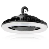 Round UFO LED Bay Style Light Frosted Lens - 100W - 13,000 Lumens 5000K Daylight 1