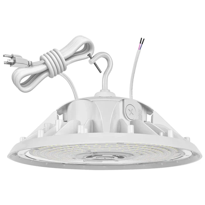 UFO LED Bay Style Light – White – 150W 24,000LM  5000K Adjustable